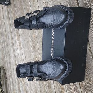 Underground Original Bowie Creeper Single Sole Leather Boot